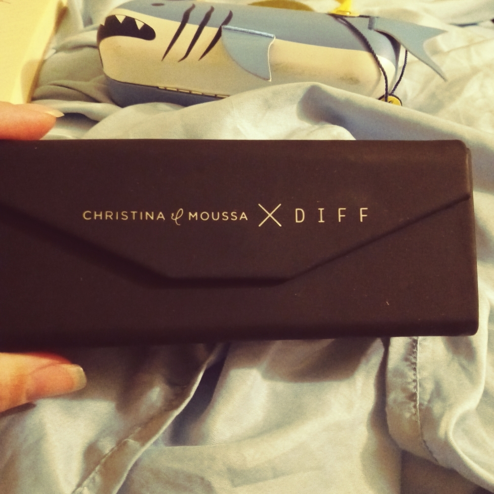 Christina el moussa eye glass case